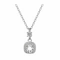 The Elin Square Pendant Necklace