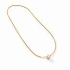 The Elora CZ Pendant — clean diagonal tabletop view in a white studio; reference-based AI visualization.